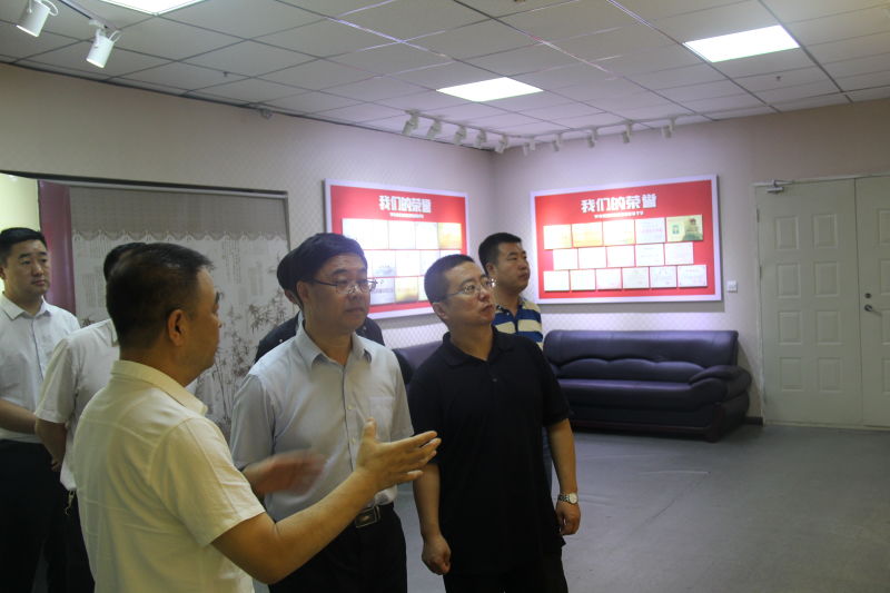 201608041470273517597666 市商务局王奎局长一行莅临集团检查指导